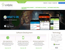 Tablet Screenshot of emqube.com